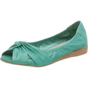 BC Footwear Repeat Offender Teal Leather Flats